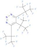 1,2,3-Triazine, 4,5,6-tris[1,2,2,2-tetrafluoro-1-(trifluoromethyl)ethyl]-