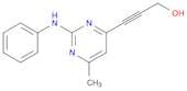 2-Propyn-1-ol, 3-[6-methyl-2-(phenylamino)-4-pyrimidinyl]-