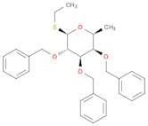 (2R,3S,4R,5R,6S)-3,4,5-Tris(benzyloxy)-2-(ethylthio)-6-methyltetrahydro-2H-pyran
