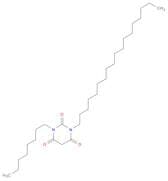 2,4,6(1H,3H,5H)-Pyrimidinetrione, 1-octadecyl-3-octyl-