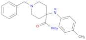 4-Piperidinecarboxamide, 4-[(4-methylphenyl)amino]-1-(phenylmethyl)-