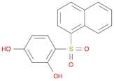 1,3-Benzenediol, 4-(1-naphthalenylsulfonyl)-