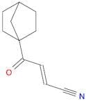 2-Butenenitrile, 4-bicyclo[2.2.1]hept-1-yl-4-oxo-, (E)- (9CI)