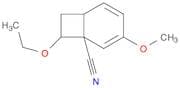 Bicyclo[4.2.0]octa-2,4-diene-1-carbonitrile, 8-ethoxy-3-methoxy-