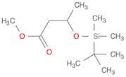 Butanoic acid, 3-[[(1,1-dimethylethyl)dimethylsilyl]oxy]-, methyl ester