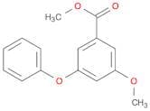 Benzoic acid, 3-methoxy-5-phenoxy-, methyl ester