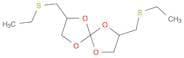 1,4,6,9-Tetraoxaspiro[4.4]nonane, 2,7-bis[(ethylthio)methyl]-
