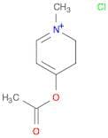 Pyridinium, 4-(acetyloxy)-2,3-dihydro-1-methyl-, chloride (1:1)