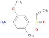 Benzenamine, 4-(ethenylsulfonyl)-2-methoxy-5-methyl-