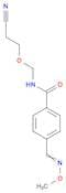 Benzamide, N-(cyanoethoxymethyl)-4-[(methoxyimino)methyl]-