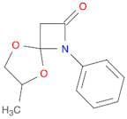 5,8-Dioxa-1-azaspiro[3.4]octan-2-one, 6-methyl-1-phenyl-