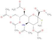 α-Neuraminic acid, N-acetyl-2-S-methyl-2-thio-, methyl ester, 4,7,8,9-tetraacetate