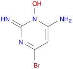 4-Pyrimidinamine, 6-bromo-2,3-dihydro-3-hydroxy-2-imino-