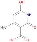 6-hydroxy-4-methyl-2-oxo-1,2-dihydropyridine-3-carboxylic acid