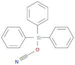 Cyanic acid, triphenylsilyl ester