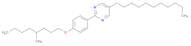 Pyrimidine, 2-[4-[(4-methyloctyl)oxy]phenyl]-5-undecyl-