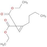2-Cyclopropene-1,1-dicarboxylic acid, 2-butyl-, 1,1-diethyl ester