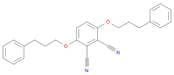 1,2-Benzenedicarbonitrile, 3,6-bis(3-phenylpropoxy)-