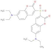 2H-1-Benzopyran-2-one, 3,3'-sulfonylbis[7-(diethylamino)-