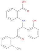 Benzoic acid, [[1-(hydroxyphenyl)-3-(methylphenyl)-3-oxopropyl]amino]- (9CI)