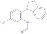 N-(2-(Indolin-1-yl)-5-methylphenyl)formamide