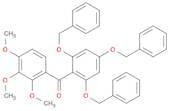 Methanone, (2,3,4-trimethoxyphenyl)[2,4,6-tris(phenylmethoxy)phenyl]-
