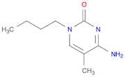 2(1H)-Pyrimidinone, 4-amino-1-butyl-5-methyl-