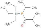 1-Propanone, 2-methyl-1-[(1-methylethyl)(triethylsilyl)phosphino]-