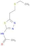 N-(5-(2-(Ethylthio)ethyl)-1,3,4-thiadiazol-2-yl)acetamide