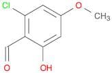 Benzaldehyde, 2-chloro-6-hydroxy-4-methoxy-