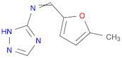 1H-1,2,4-Triazol-5-amine, N-[(5-methyl-2-furanyl)methylene]-