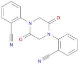 Benzonitrile, 2,2'-(2,5-dioxo-1,4-piperazinediyl)bis-