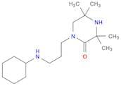 2-Piperazinone, 1-[3-(cyclohexylamino)propyl]-3,3,5,5-tetramethyl-