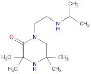 2-Piperazinone, 3,3,5,5-tetramethyl-1-[2-[(1-methylethyl)amino]ethyl]-