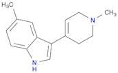 1H-Indole, 5-methyl-3-(1,2,3,6-tetrahydro-1-methyl-4-pyridinyl)-