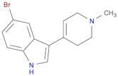 5-Bromo-3-(1-methyl-1,2,3,6-tetrahydro-4-pyridinyl)-1h-indole