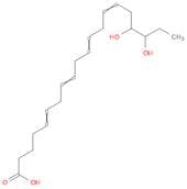 5,8,11,14-Eicosatetraenoic acid, 17,18-dihydroxy-