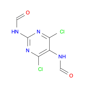 4,6-Dichloro-2,5-Diformamidopyrimidine