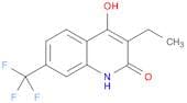 2(1H)-Quinolinone, 3-ethyl-4-hydroxy-7-(trifluoromethyl)-