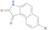 1H-Benz[e]indole-1,2(3H)-dione, 7-bromo-