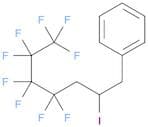 Benzene, (4,4,5,5,6,6,7,7,7-nonafluoro-2-iodoheptyl)-