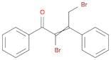 2-Buten-1-one, 2,4-dibromo-1,3-diphenyl-