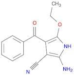 1H-Pyrrole-3-carbonitrile, 2-amino-4-benzoyl-5-ethoxy-