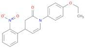 2(1H)-Pyridinone, 1-(4-ethoxyphenyl)-3,4-dihydro-4-(2-nitrophenyl)-