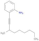 Benzenamine, 2-(3-methyl-1-nonyn-1-yl)-