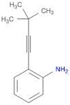 Benzenamine, 2-(3,3-dimethyl-1-butyn-1-yl)-
