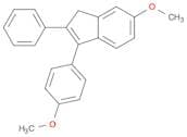 1H-Indene, 6-methoxy-3-(4-methoxyphenyl)-2-phenyl-