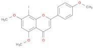 4H-1-Benzopyran-4-one, 8-iodo-5,7-dimethoxy-2-(4-methoxyphenyl)-