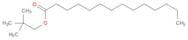 Tetradecanoic acid, 2,2-dimethylpropyl ester