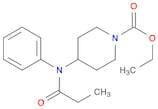 1-Piperidinecarboxylic acid, 4-[(1-oxopropyl)phenylamino]-, ethyl ester